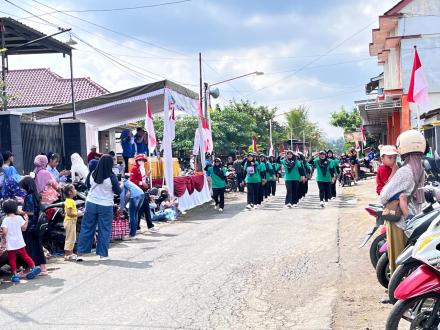 Gerak Jalan dalam rangka Peringatan HUT Ke-80 Republik Indonesia